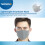Termin8 Lightweight Breathable Reusable Face Mask for Adults-Grey 4