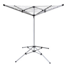Denny International 4 Arm Rotary Airer Multi Hanger Free Standing/Wall mounted (4 Arm Rotary Free Standing, 16 Meter)