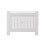 Medium Radiator Cover Wall Cabinet MDF Wood Furniture Vertical Grill Modern, White 2