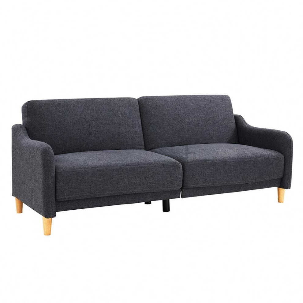 Armstrong Fabric Sofa Bed With Wooden Legs