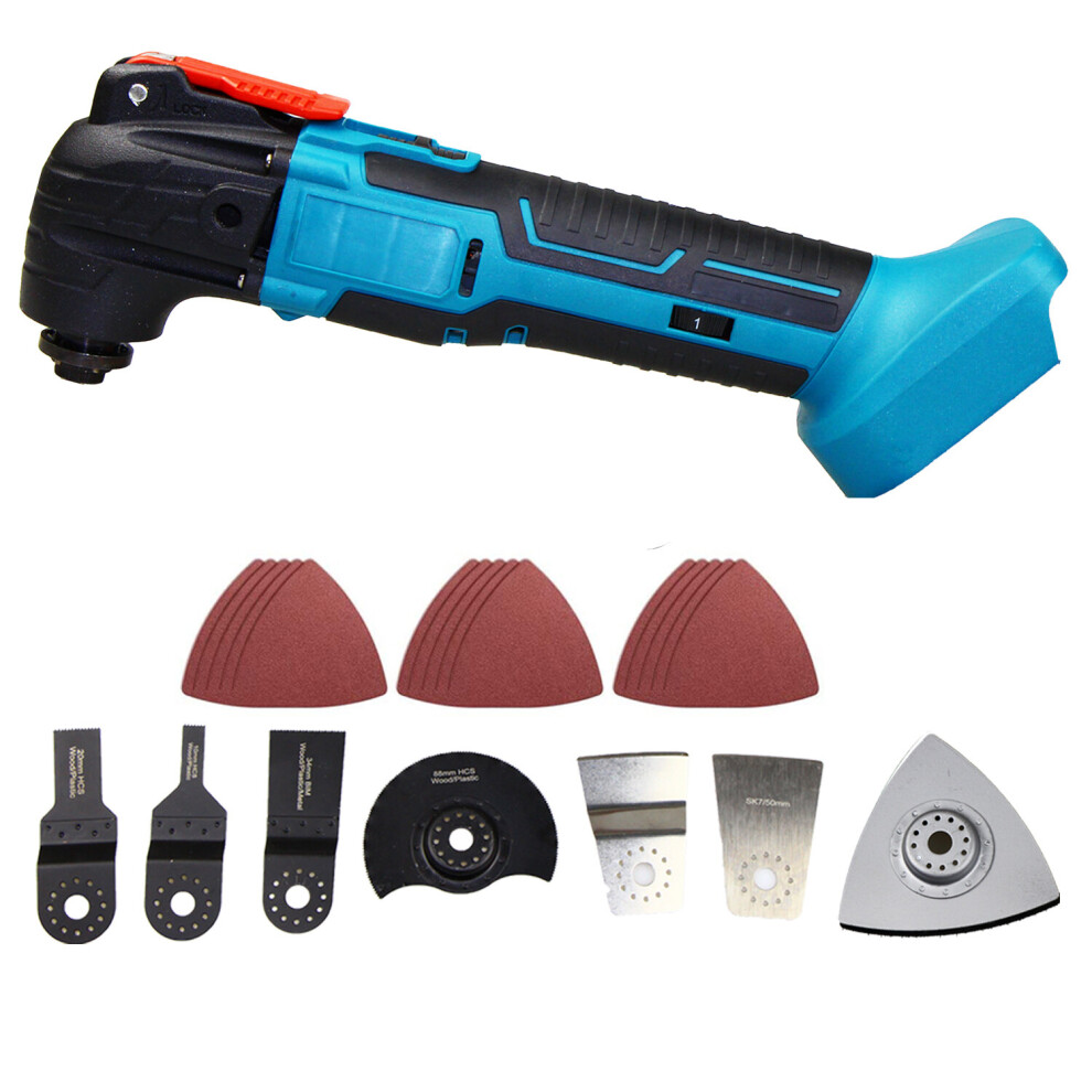 DTM51Z 18v Cordless Multi Tool Keyless+Blade-Makita Battery Compatible