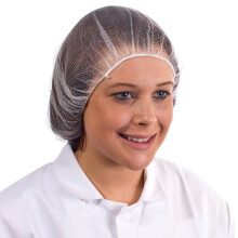 Mesh Hairnet White ~ 100