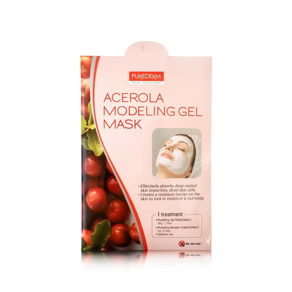 Purederm Cream Acerola Modelling Gel Mask