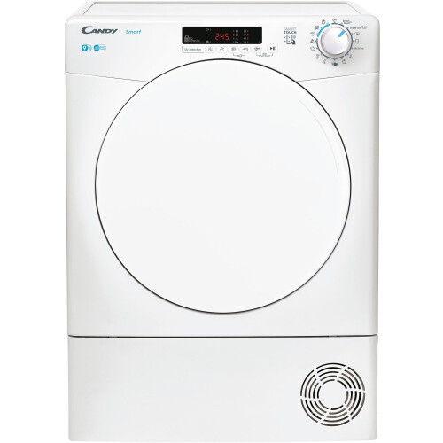 Candy Candy 9kg Freestanding Condenser Tumble Dryer with Sensor Dry, White – CSEC9DF-80 1