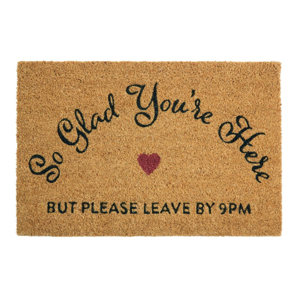 So Glad You Are Here Doormat