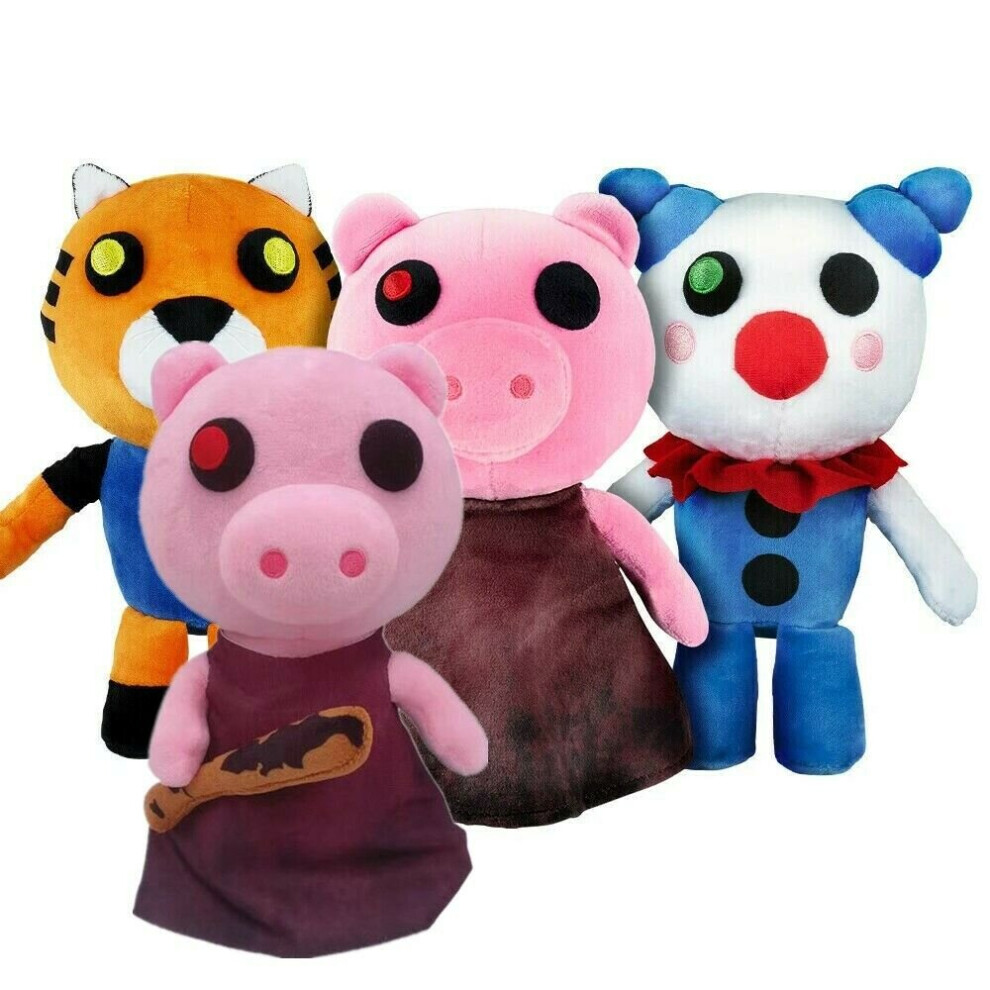 3PCS/SET PIGGY Plush Stuffed Toy Roblox Teddy Doll Kids UK XMAS