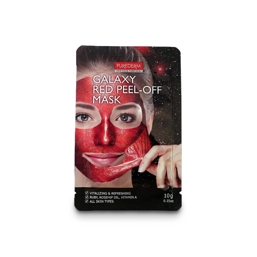 Purederm Red Galaxy Peel Off Mask 10G