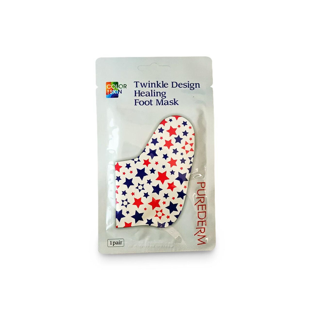 Purederm Twinkle Design Heeling Foot Mask