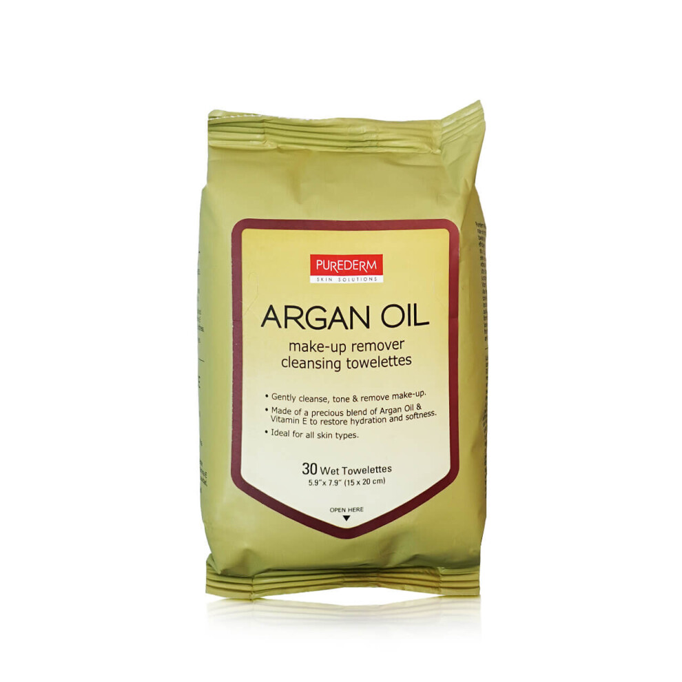 Purederm Argan Oil Make Up Remover Towelettes