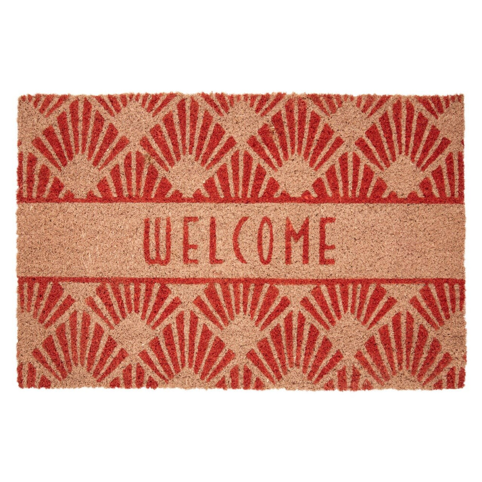 Premier Housewares Mimo Welcome Doormat Made With Anti-Slip Pvc