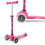 Kinderroller - MICRO - Mini Micro Deluxe Rosa Led - 3 Räder - Freizeit 1