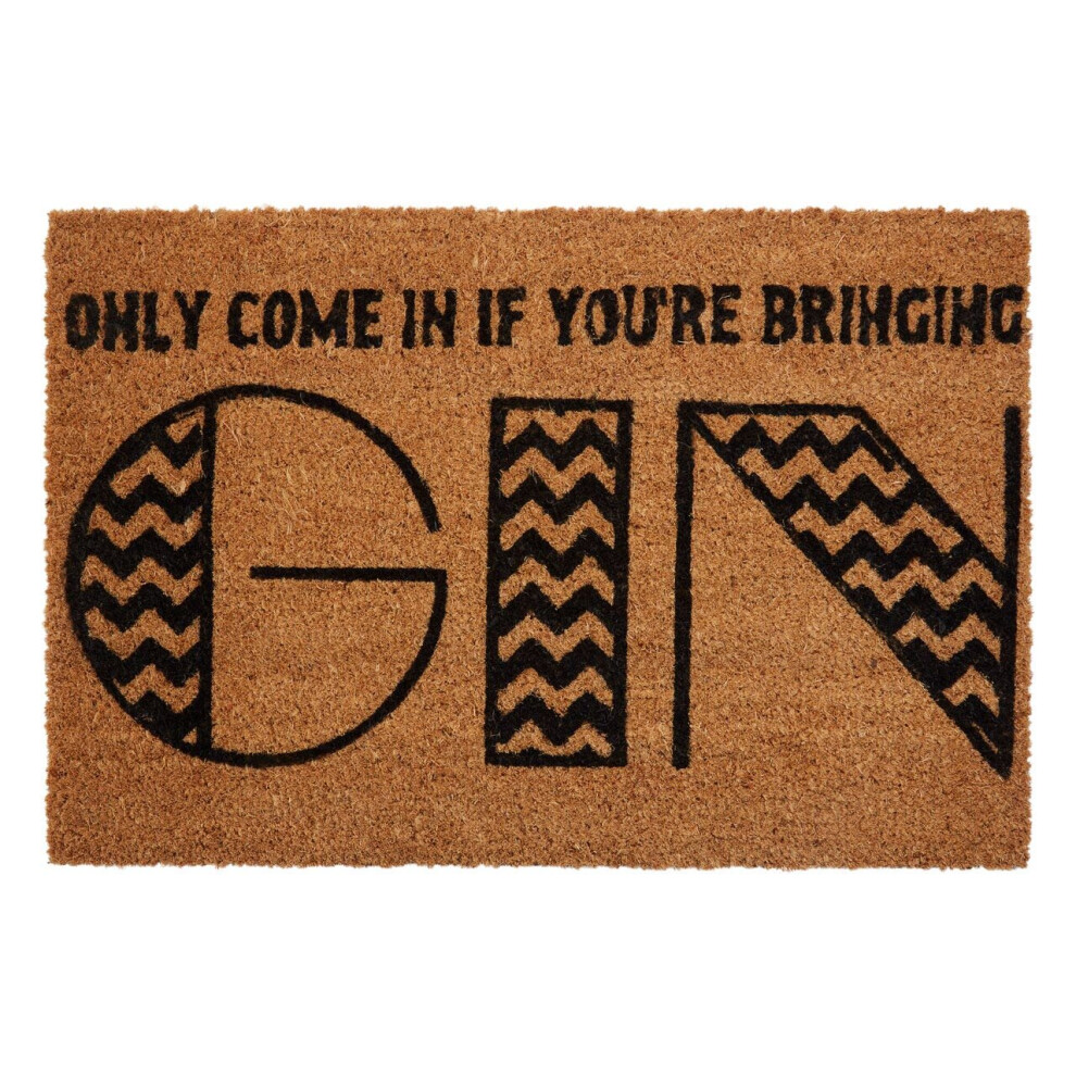 Premier Housewares Gin Doormat Made With Anti-Slip Pvc