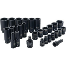 Dewalt-Black & Decker DWMT19244 0.5 in. Drive Combination SAE Impact Socket Set - 28 Piece