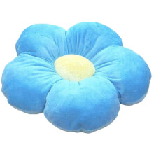 (Blue) Best Cute Flower Cushion Home Decorative Sofa 6 Petal Cartoon Plush Chair