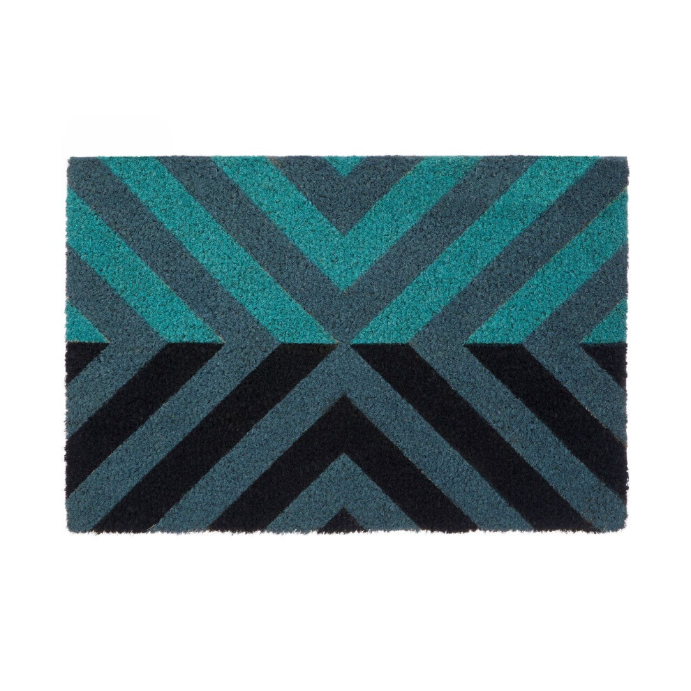 URBAN DIAMOND DOORMAT MADE WITH ANTI-SLIP PVC