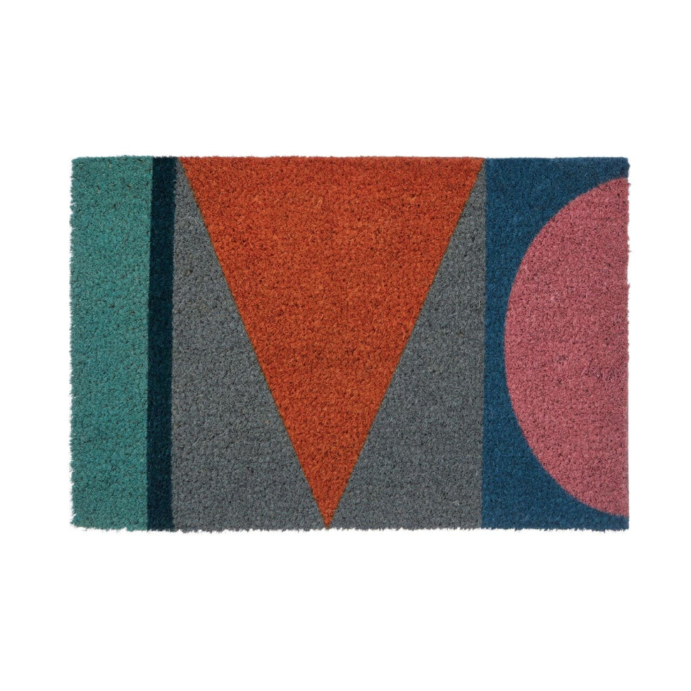 Premier Housewares Meditteranean Doormat Made With Anti-Slip Pvc