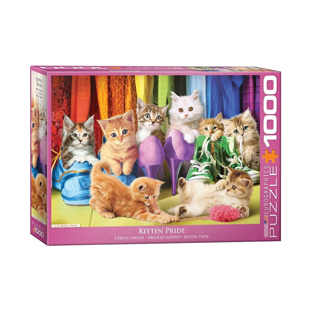 EG60005543 - Eurographics Puzzle 1000 Pc - Kitten Pride