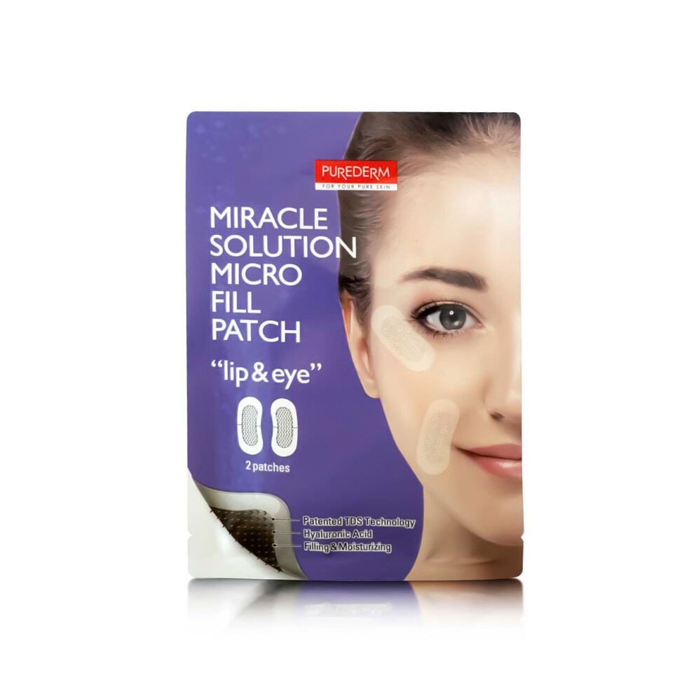 Purederm Miracle Solution Micro Lip & Eye Fill Patch