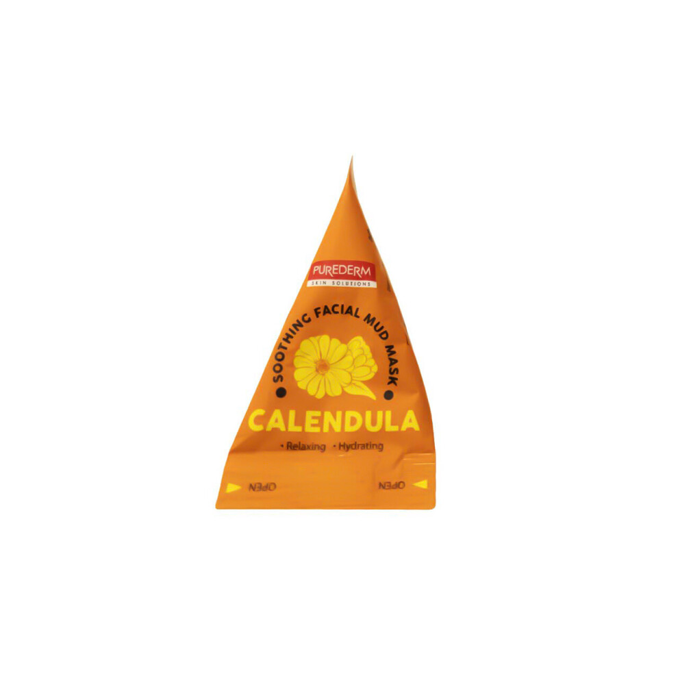 Purederm Calendula Soothing Facial Mud Mask 20G