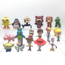 Toy Story 4 Set de 17 Mini Figuras Coleccionables Nuevo Forky Ducky Bunny Regalo Juguetes