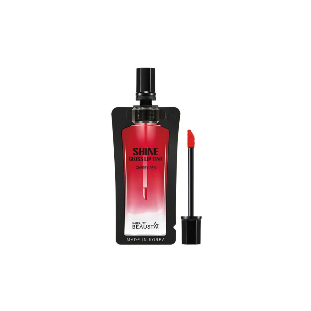 Beausta Red Shine Gloss Lip Tint Cherry 4Ml