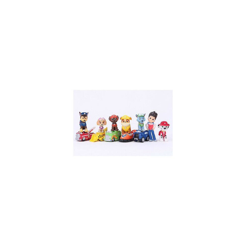 12-Piece PAW Patrol Figure & Vehicle Set: Ryder, Marshall, Rubble, Chase, Rocky, Zuma, Skye & 5 Pup Vehicles