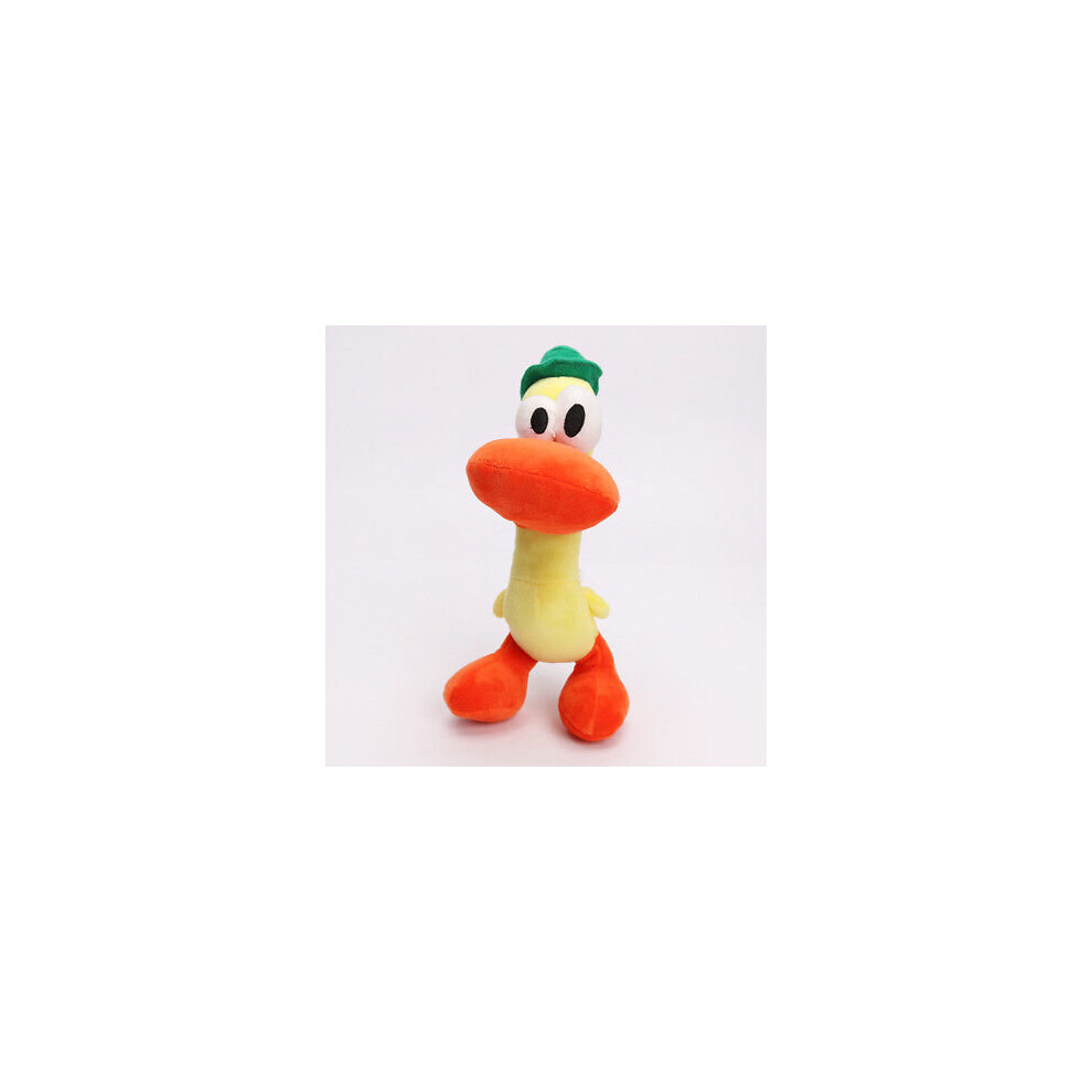 (Pato x 1) Pocoyo Elly Pato Loula Sleepy Bird Soft Plush Stuffed Figure Toy Doll Gift Kids