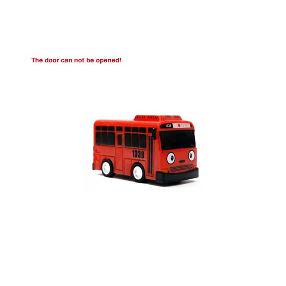 (Red) The Little Bus Tayo Friends Special Cars Toys Tayo Rogi Gani Rani Kids Gift Toy Red