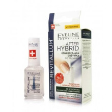 Eveline Cosmetics Nail Therapy Revitalum After Hybrid Nail Hardener 12ml |Strengthening Treatment for Weak, Damaged Nails After Gel or Hybrid Manicure