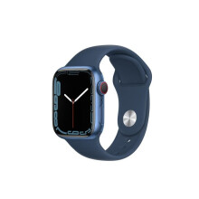 Apple Watch Series 7 GPS 45mm Blue Aluminum Abyss Blue Sport Band