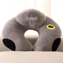 (Batman) Superhero Airplane Inflatable Neck Pillow Comfortable Pillow U-shaped Travel Pillow