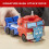 Transformers Transformers E3639 Cyberverse Action Attackers: Optimus Prime Figure Giocattolo 4