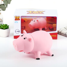 18CM Toy Story Hamm Piggy Bank Pink Pig Coin Box PVC Model Kids Gift Toys