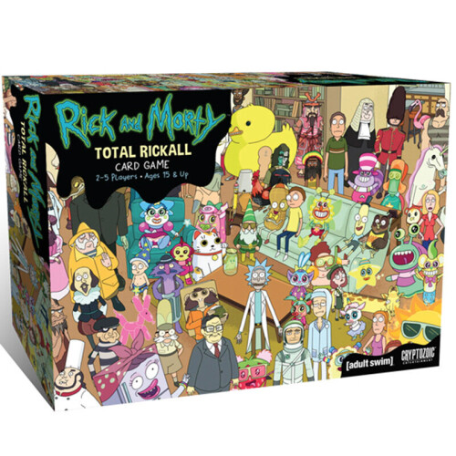 Rick og Morty: Total Rickall Kortspill – Festbrettspill