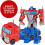 Transformers Transformers E3639 Cyberverse Action Attackers: Optimus Prime Figure Giocattolo 3