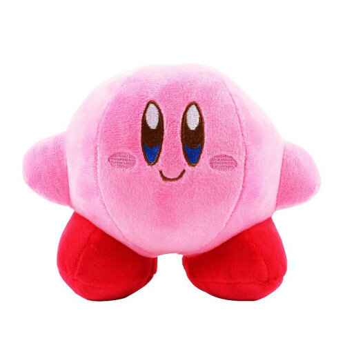 (Pink) Nintendo Game Vadodie Toy Cute Doll Waldo Gift Kirby Children's plush toys