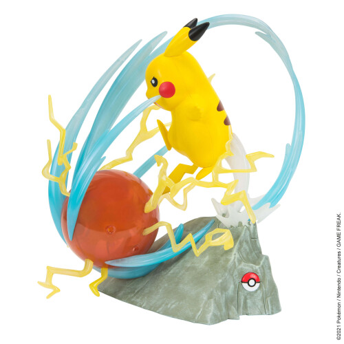 Pokémon Pokemon Pikachu Deluxe Collector Statue Figure - Light FX - Authentic Details 1