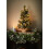 Pre-Lit Sparkling Pinecone Christmas 30 Warm White LED Lights Tree 2ft 3