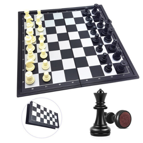 Lexibook Chessman Classic Magnetic & Foldable Chess Game | 7 Years +