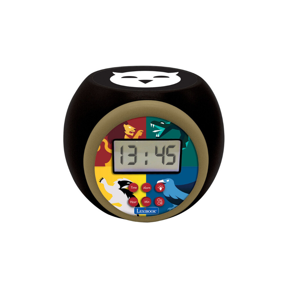 Lexibook Harry Potter Toy Night Projector Clock With Timer Light