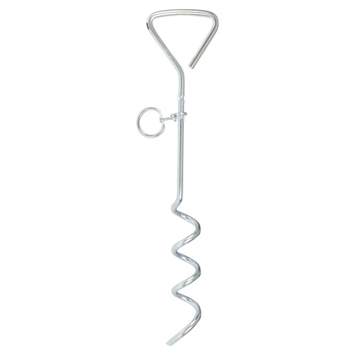 (2) Large Strong Metal Tent Ground Peg Camping Tenting