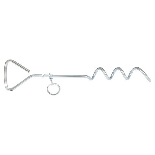 (2) Large Strong Metal Tent Ground Peg Camping Tenting 2