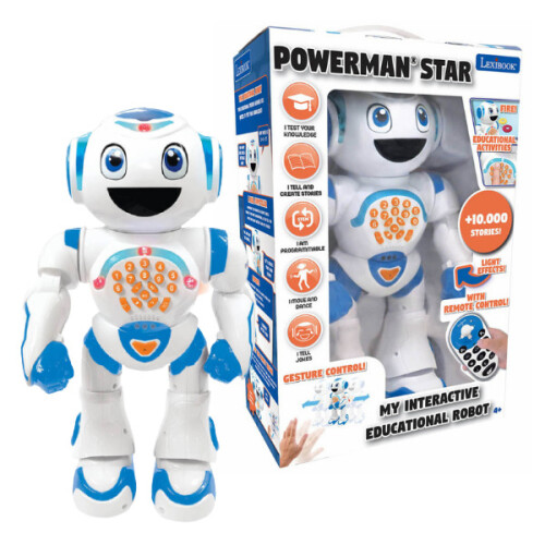 Lexibook Powerman Star My Educational Robot with Story Maker