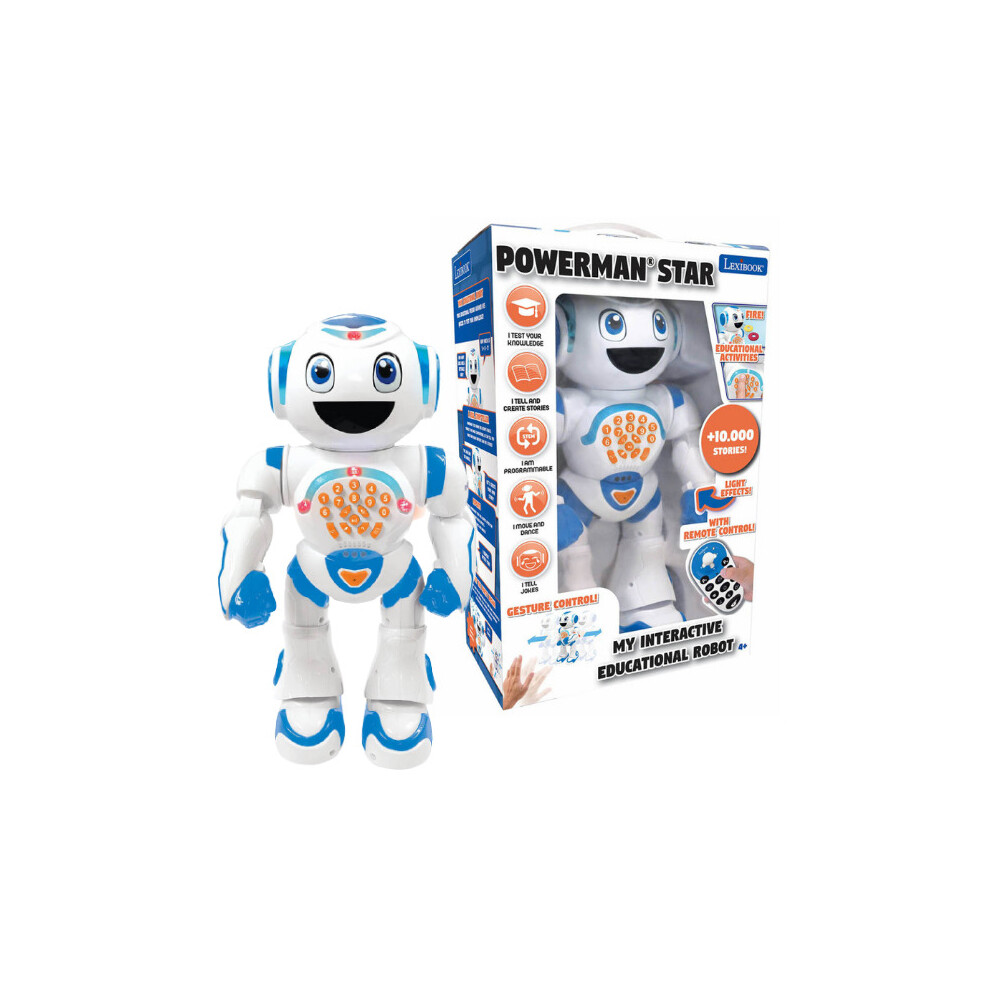 Lexibook Powerman Star My Educational Robot With Story Maker