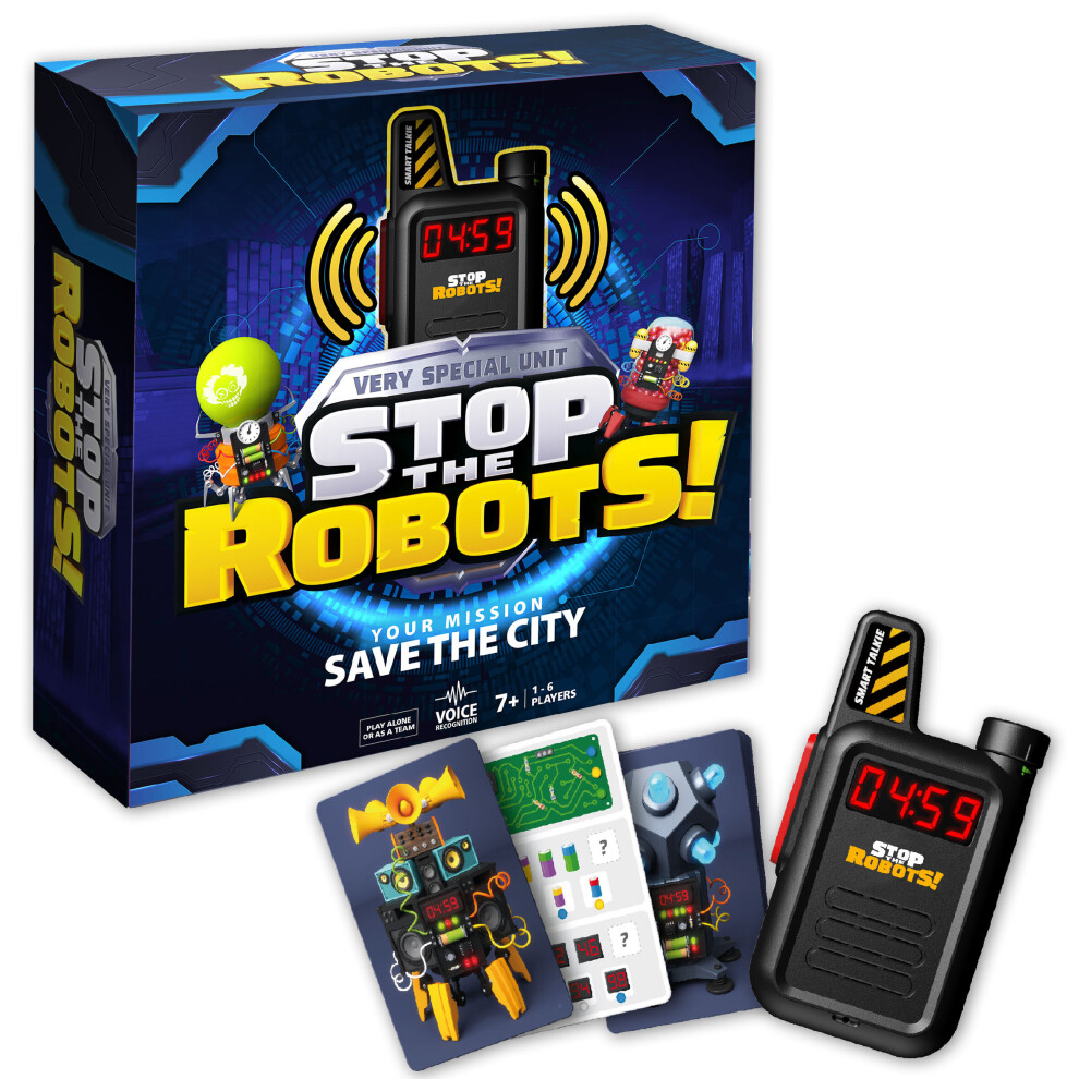 Zanzoon Stop The Robots Game