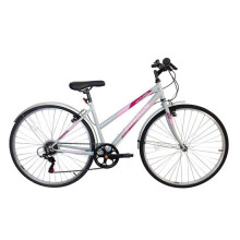 Natural Energy Ladies Trapeze Trekking Bicycle 700c 6 Speed Grey