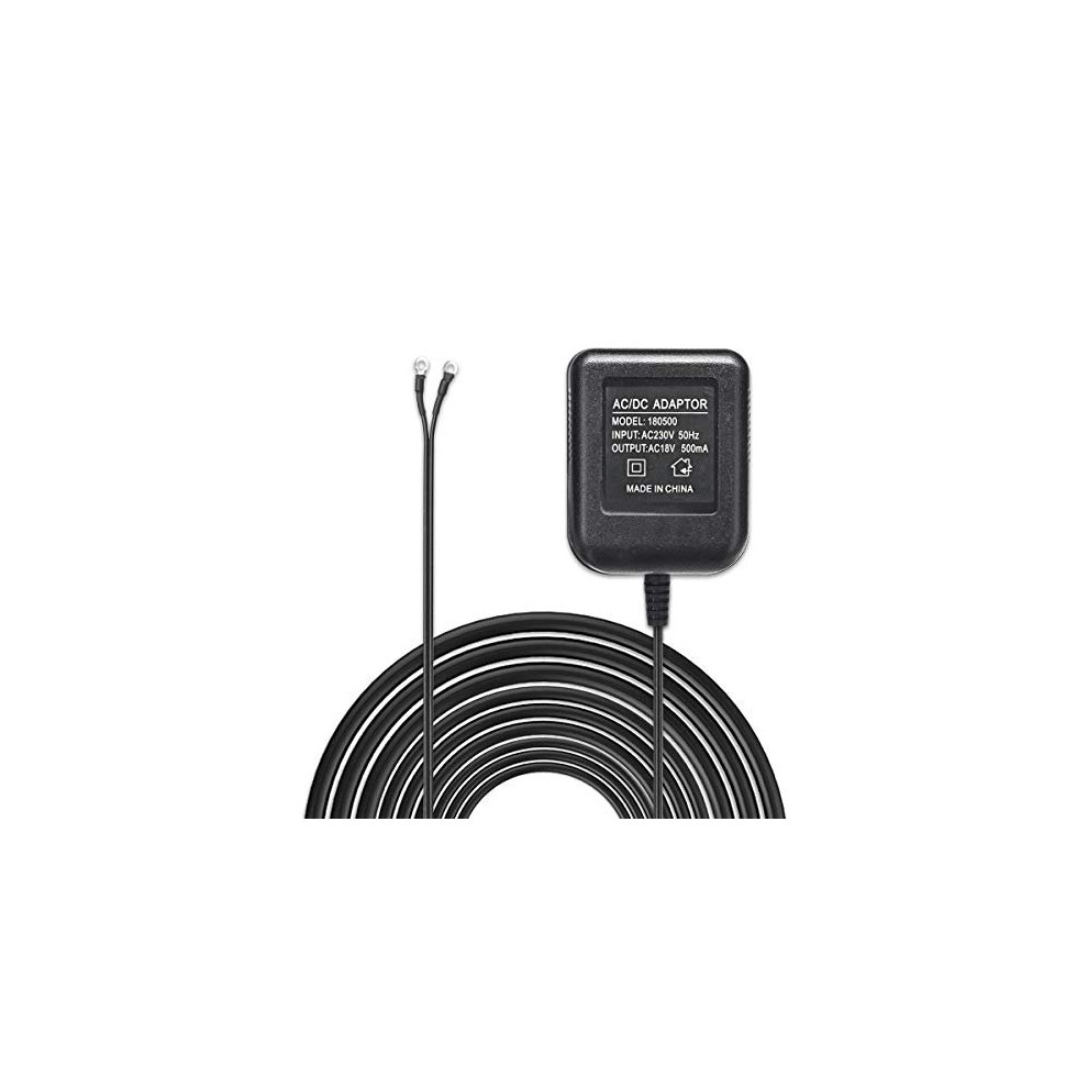 18V AC Transformer Cable, WiFi Doorbell Camera Power Adapter for IP Video Intercom Ring Wireless Doorbell(5M)