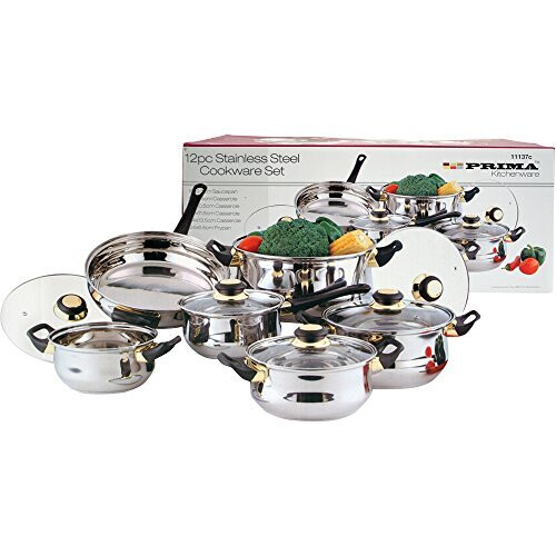 Prima 12pc Cookware Set