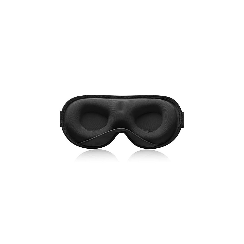 Umisleep Sleep Mask, Women Men 2021 3D Weighted Eye Mask Blocking Lights Sleeping Mask, Relieve Stress, Headache Eye Cover Adjustable Strap,