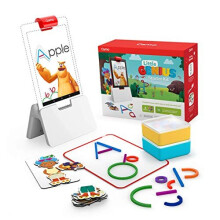 Osmo - Little Genius Starter Kit for Fire Tablet - 4 Educational Learning Games - Preschool Ages - Problem Solving, & Creativity - STEM Toy